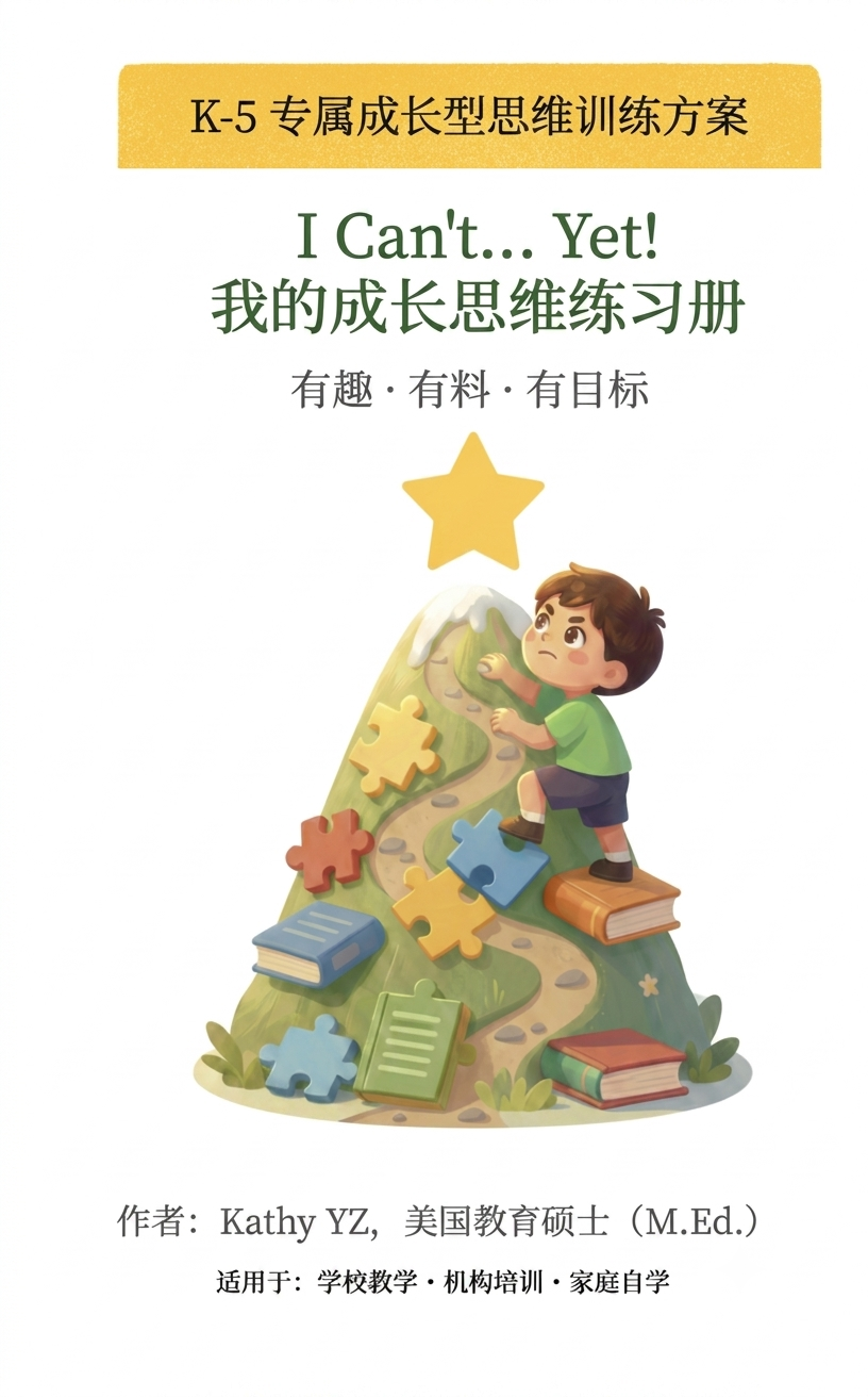 I Can't... Yet! 我的成长思维练习册