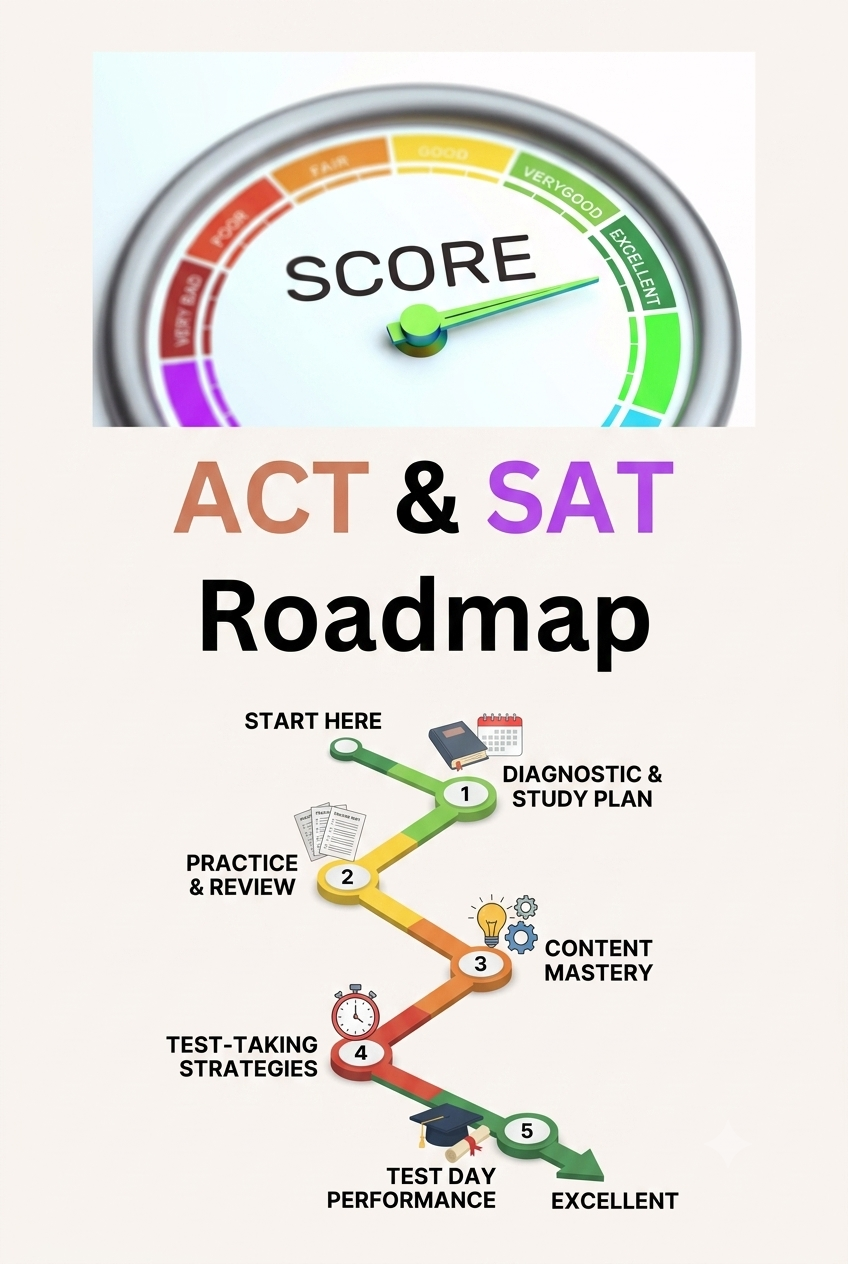 SAT/ACT Pivot: Turning Low Scores into Top Admissions SAT/ACT 策略转向：化低分为名校录取