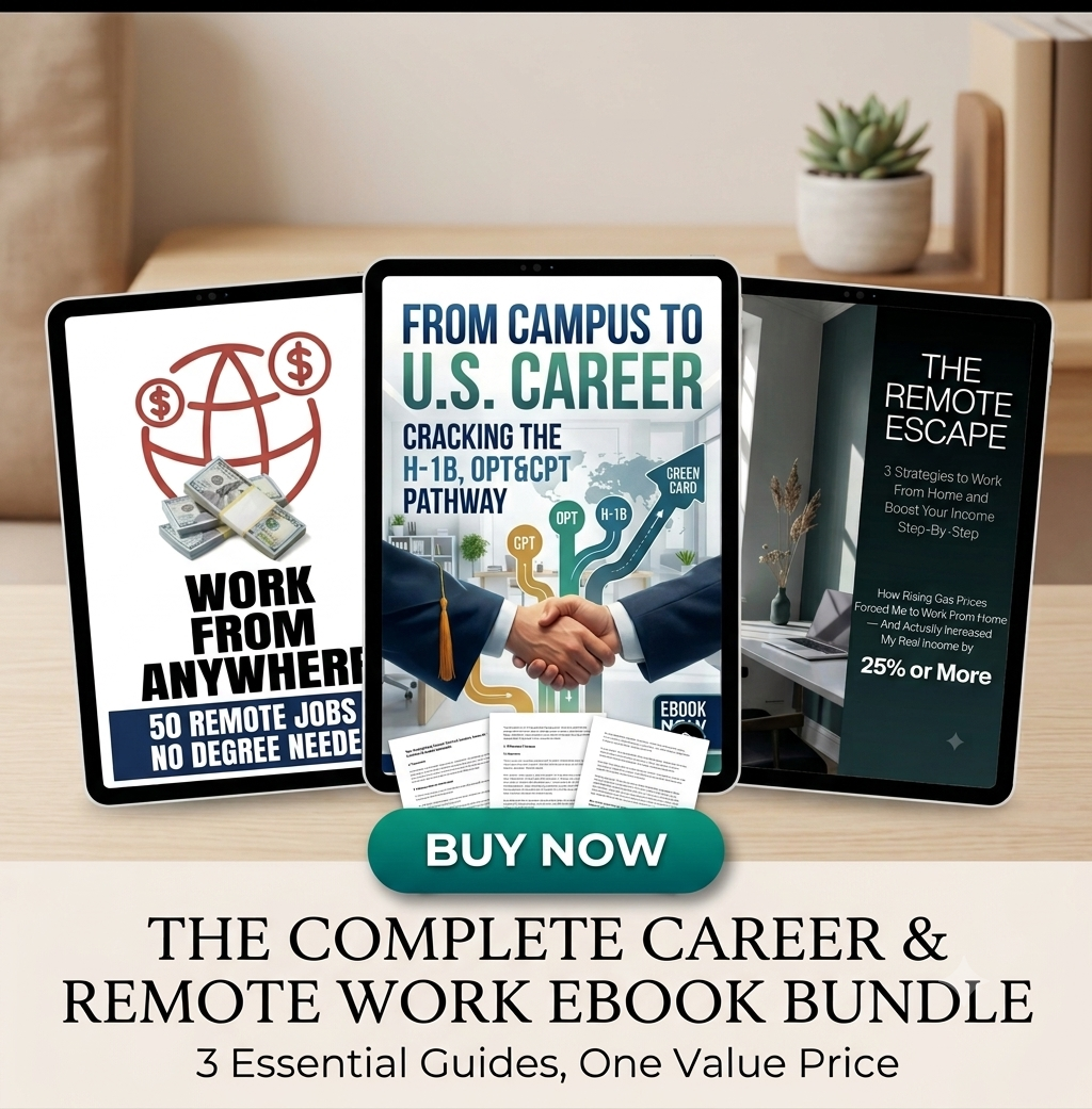 The Complete Career & Remote Work Ebook Bundle - 3 Essential Guides, One Value Price