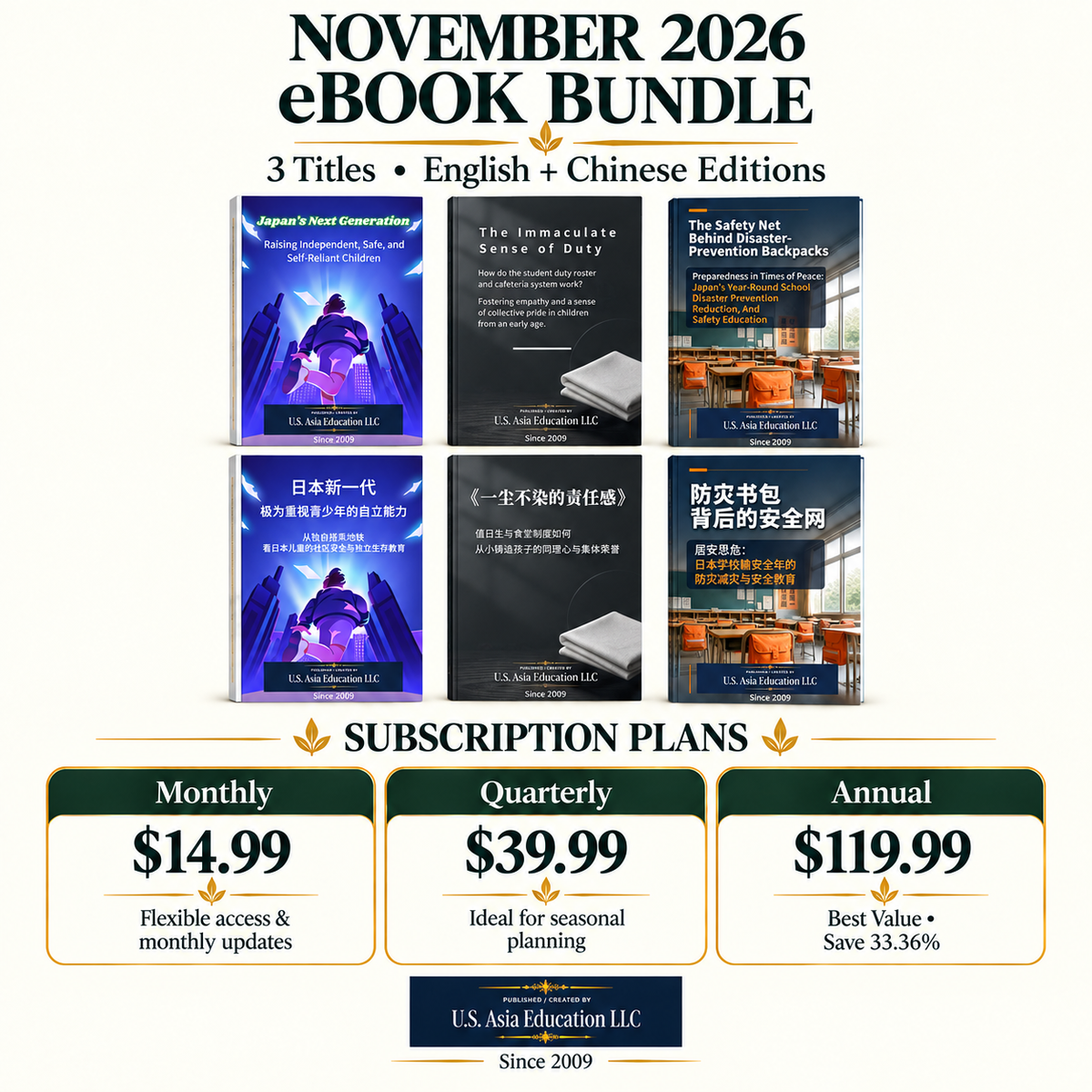 November 2026 eBook Bundle